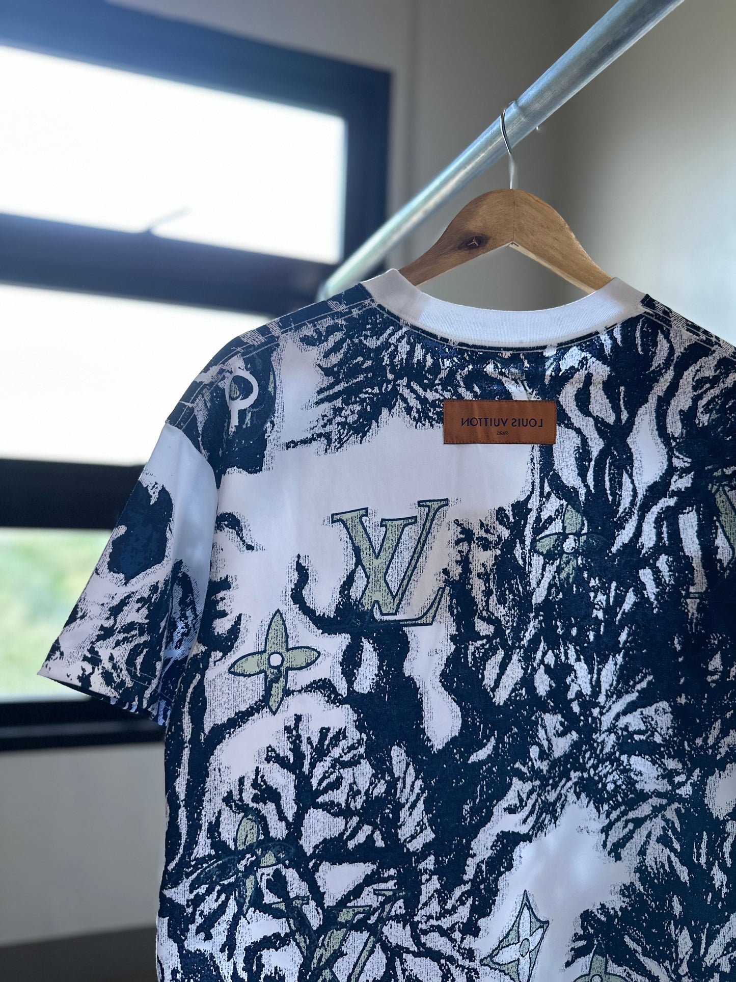 Louis Vuitton Graphic Cotton Short Sleeved T-Shirt