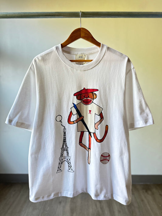 AMI Paris x Novo T-Shirt (White)