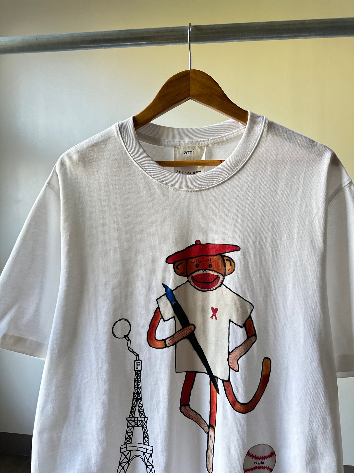 AMI Paris x Novo T-Shirt (White)