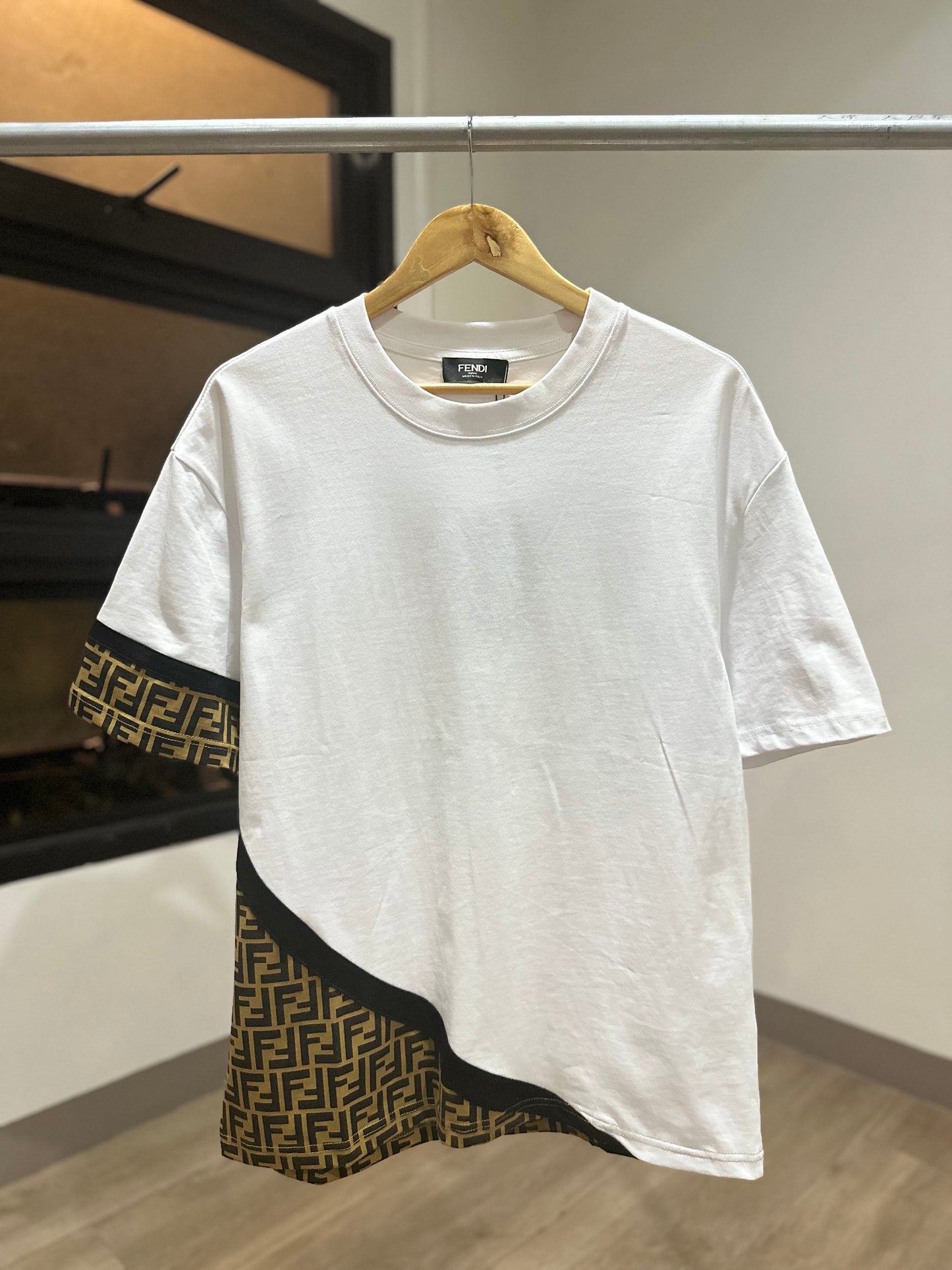 Fendi Jersey T-Shirt (White)