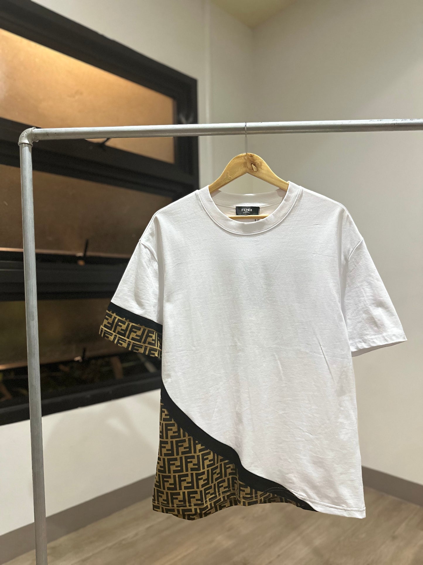 Fendi Jersey T-Shirt (White)