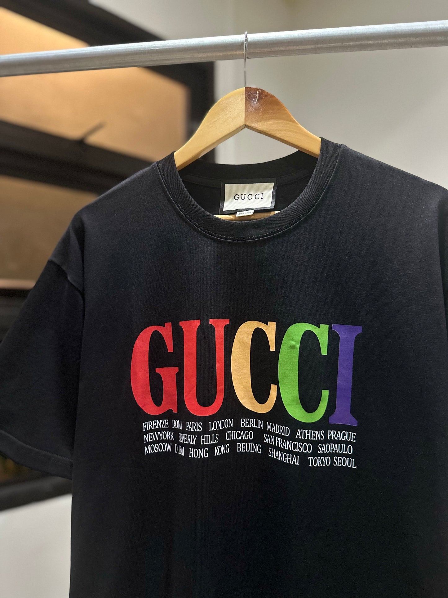 Gucci Cities T-Shirt (Black)