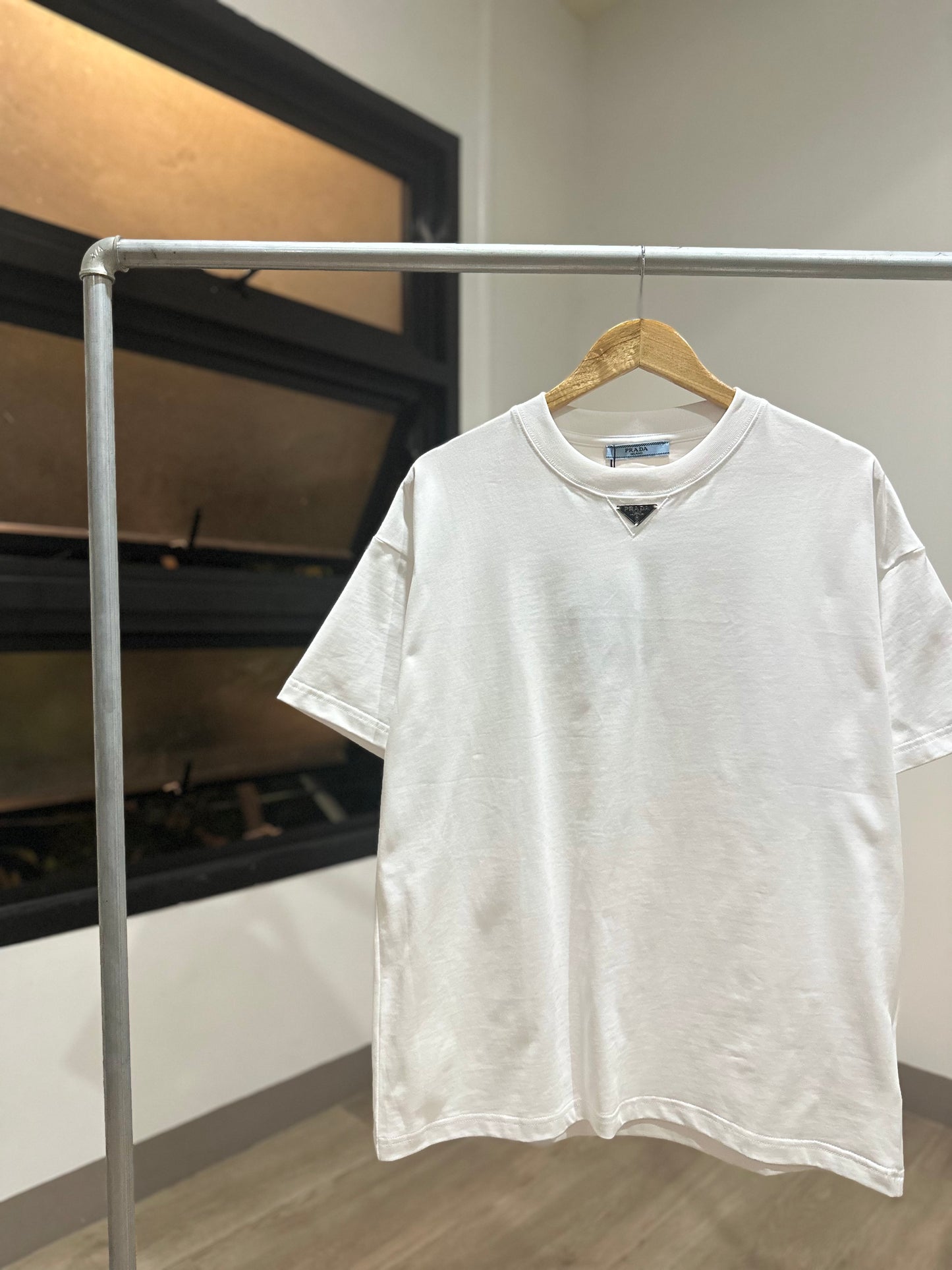 Prada Cotton T-Shirt (White)