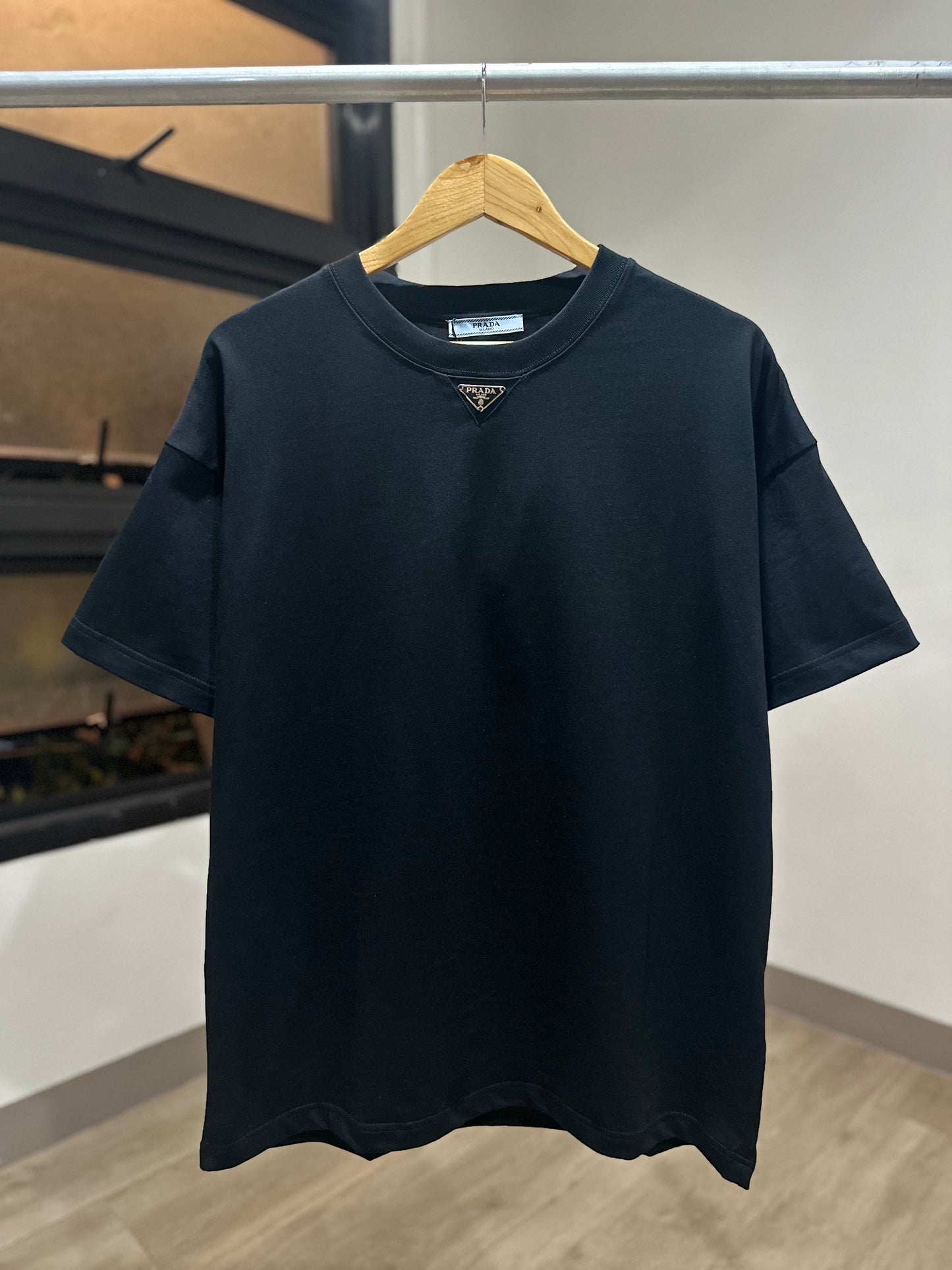 Prada Cotton T-Shirt (Black)