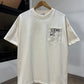 Loewe Pocket Anagram T-Shirt (Cream/Apricot)