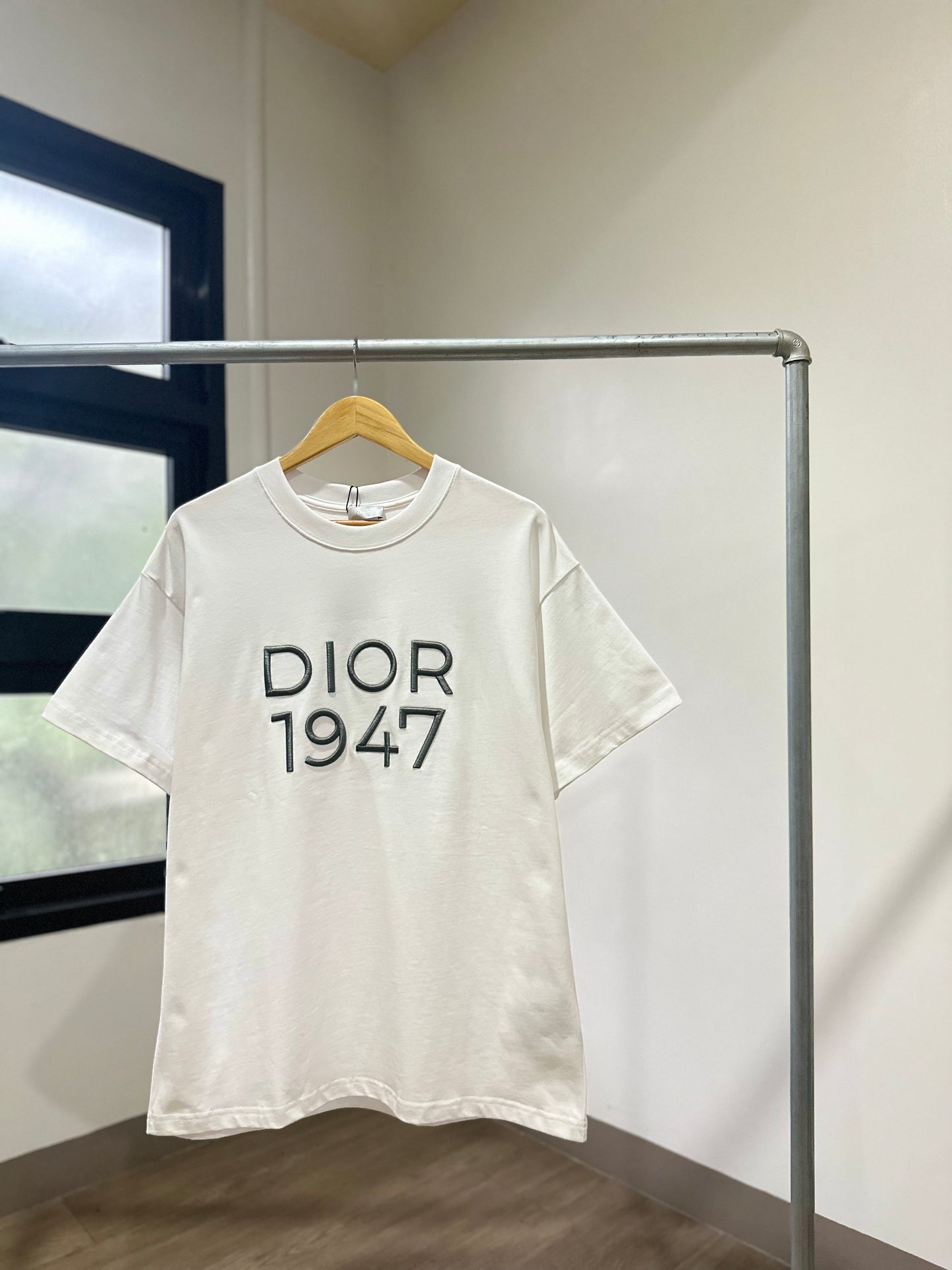 Dior 1947 White Cotton T-Shirt