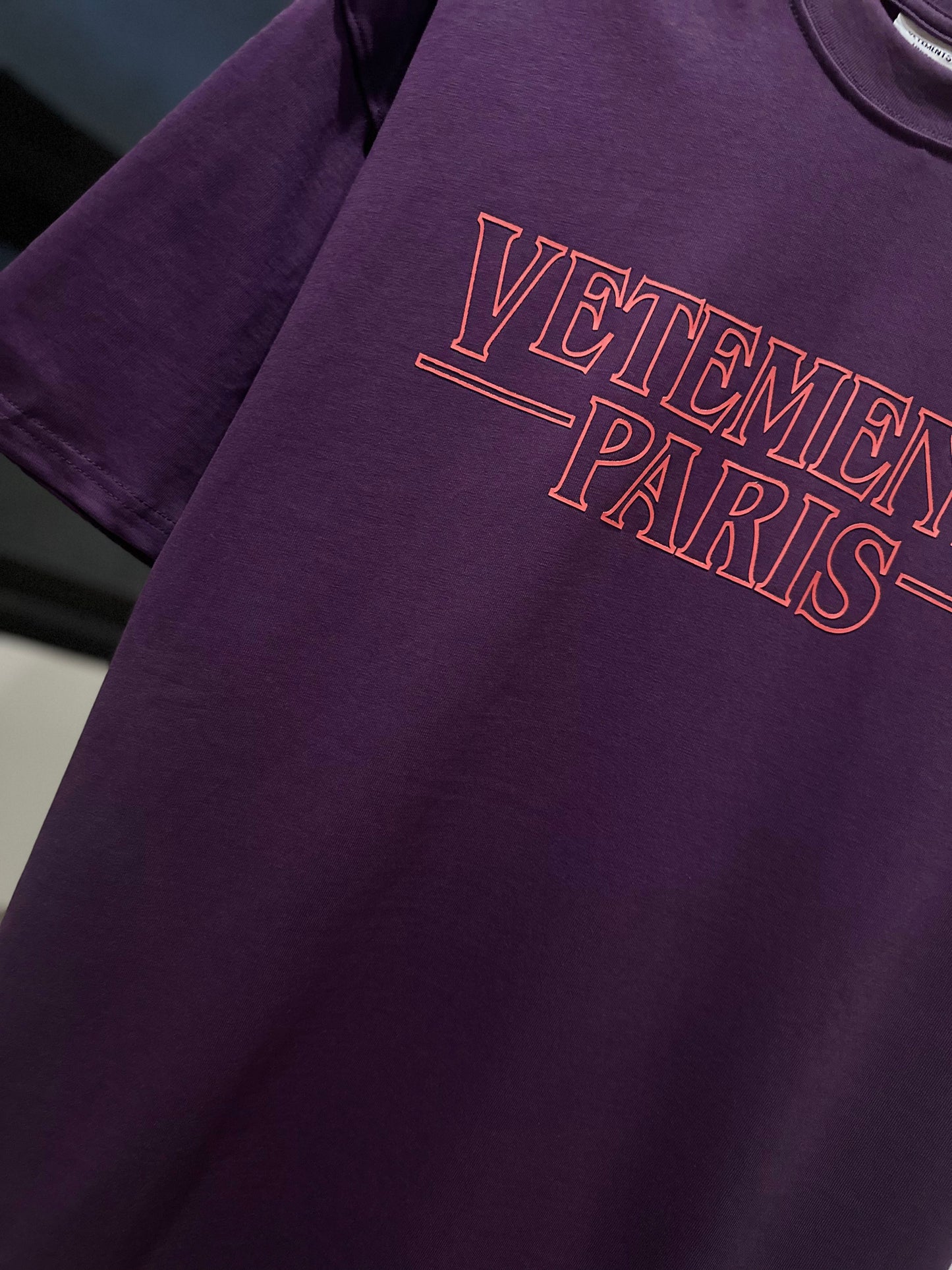 Vetements Paris Oversized T-Shirt