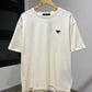 Prada Cotton T-Shirt (Cream/Apricot)