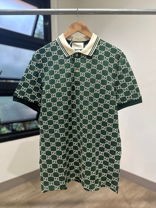 Gucci Stretch Polo Shirt (Green)
