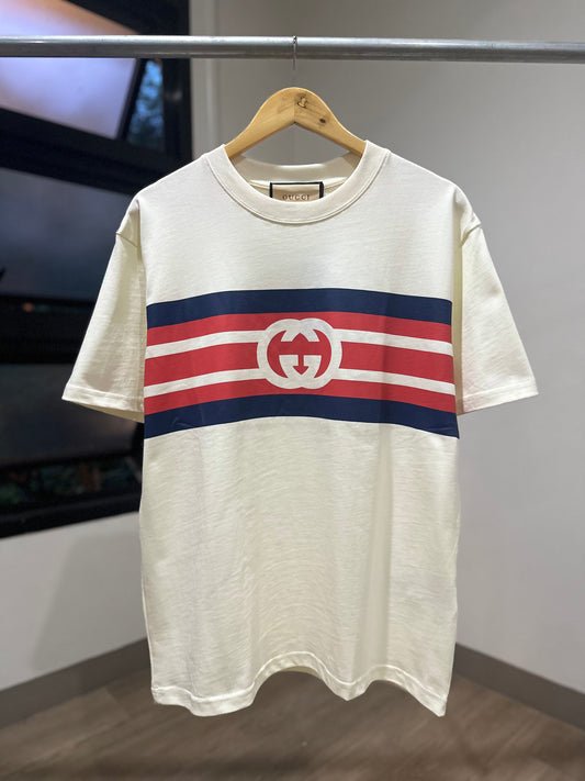 Gucci Interlocking G T-Shirt (Cream/Apricot)