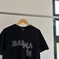 Balmain Stitched Logo T-Shirt (Black)