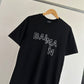 Balmain Stitched Logo T-Shirt (Black)