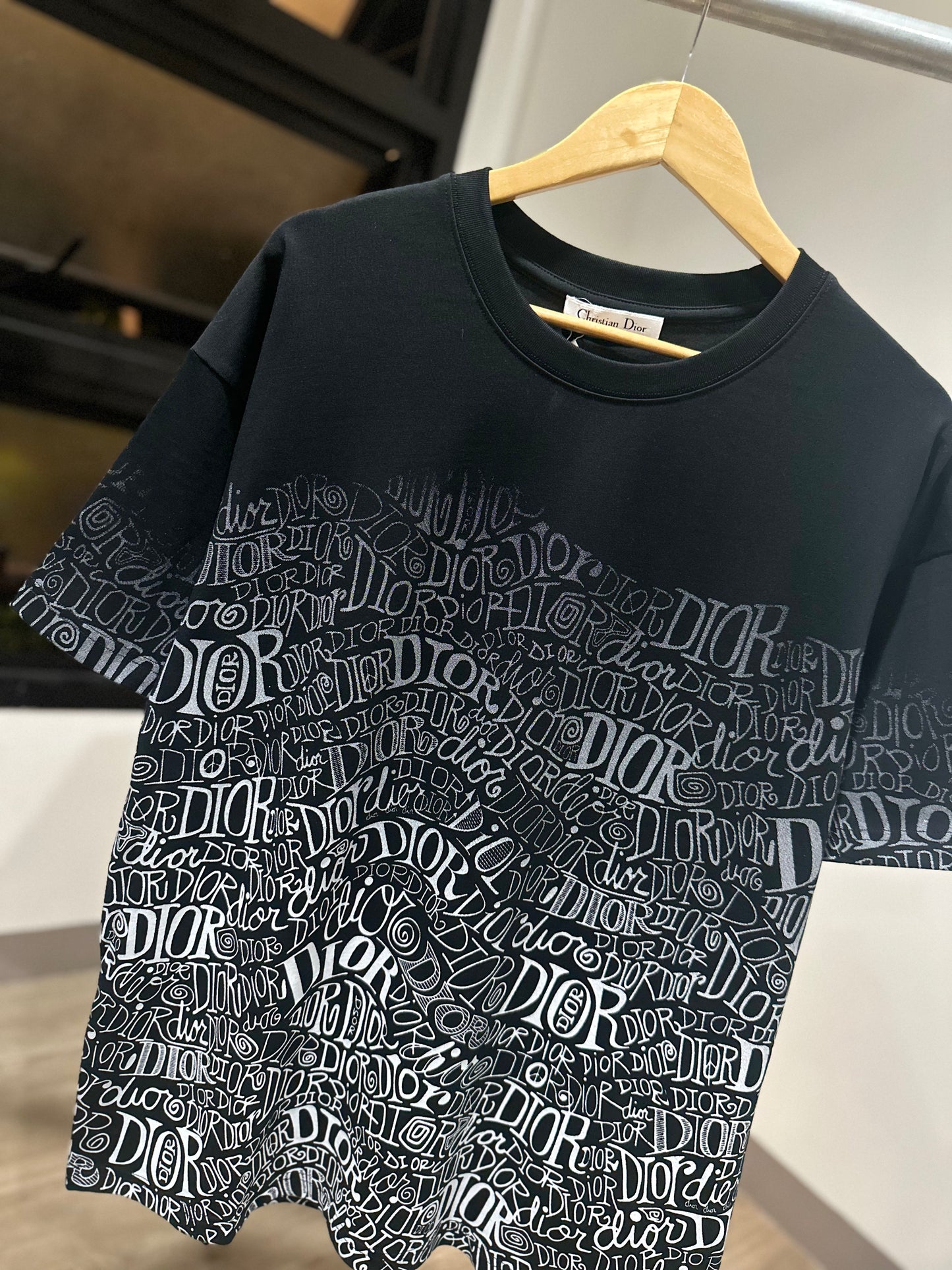 Christian Dior Gradient T-Shirt (Black)