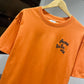 Acme De La Vie - Embossing Script Logo T-Shirt (Orange)