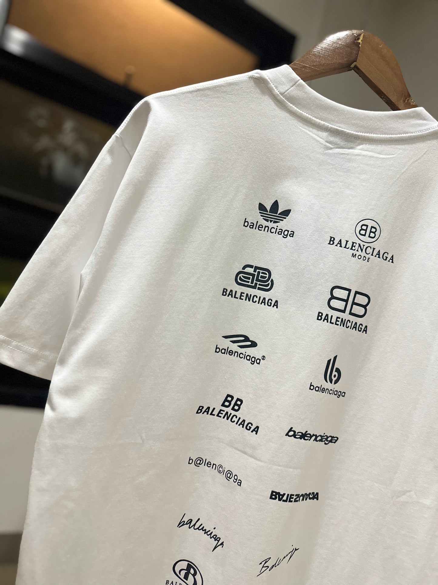 Balenciaga x Adidas T-Shirt (White)