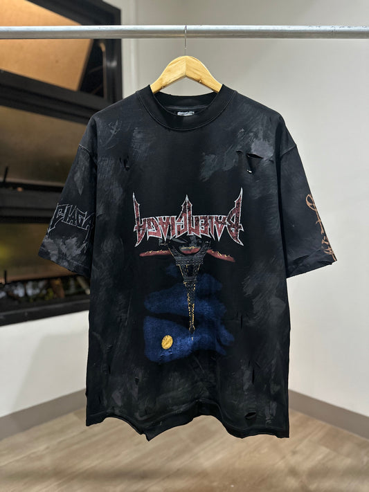 Balenciaga Moon Paris Reverse T-Shirt