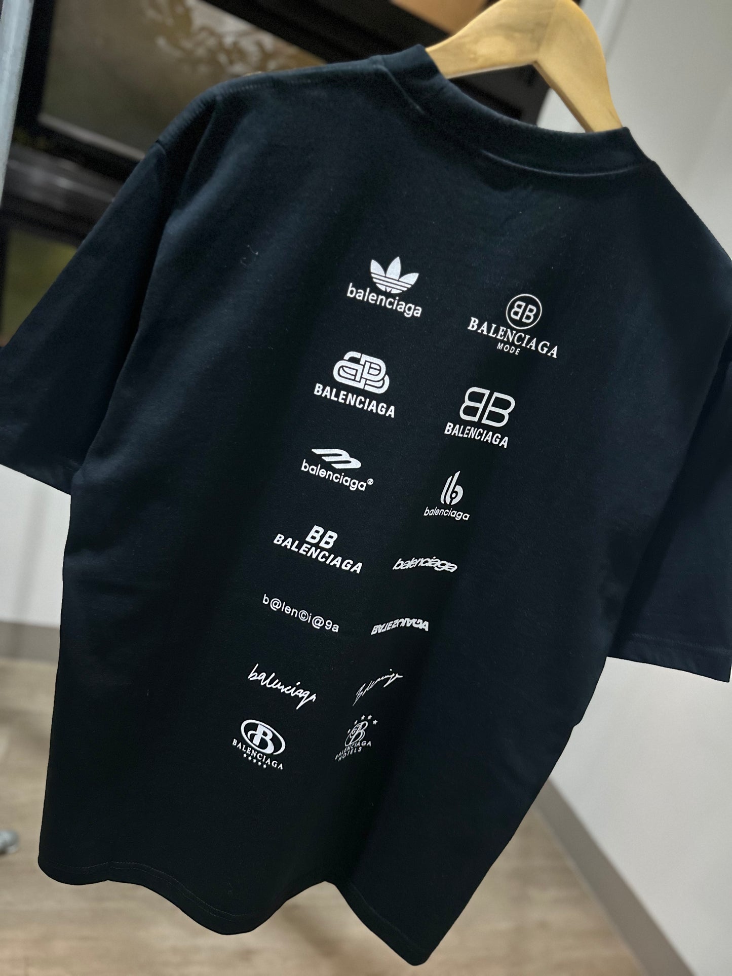 Balenciaga x Adidas T-Shirt (Black)