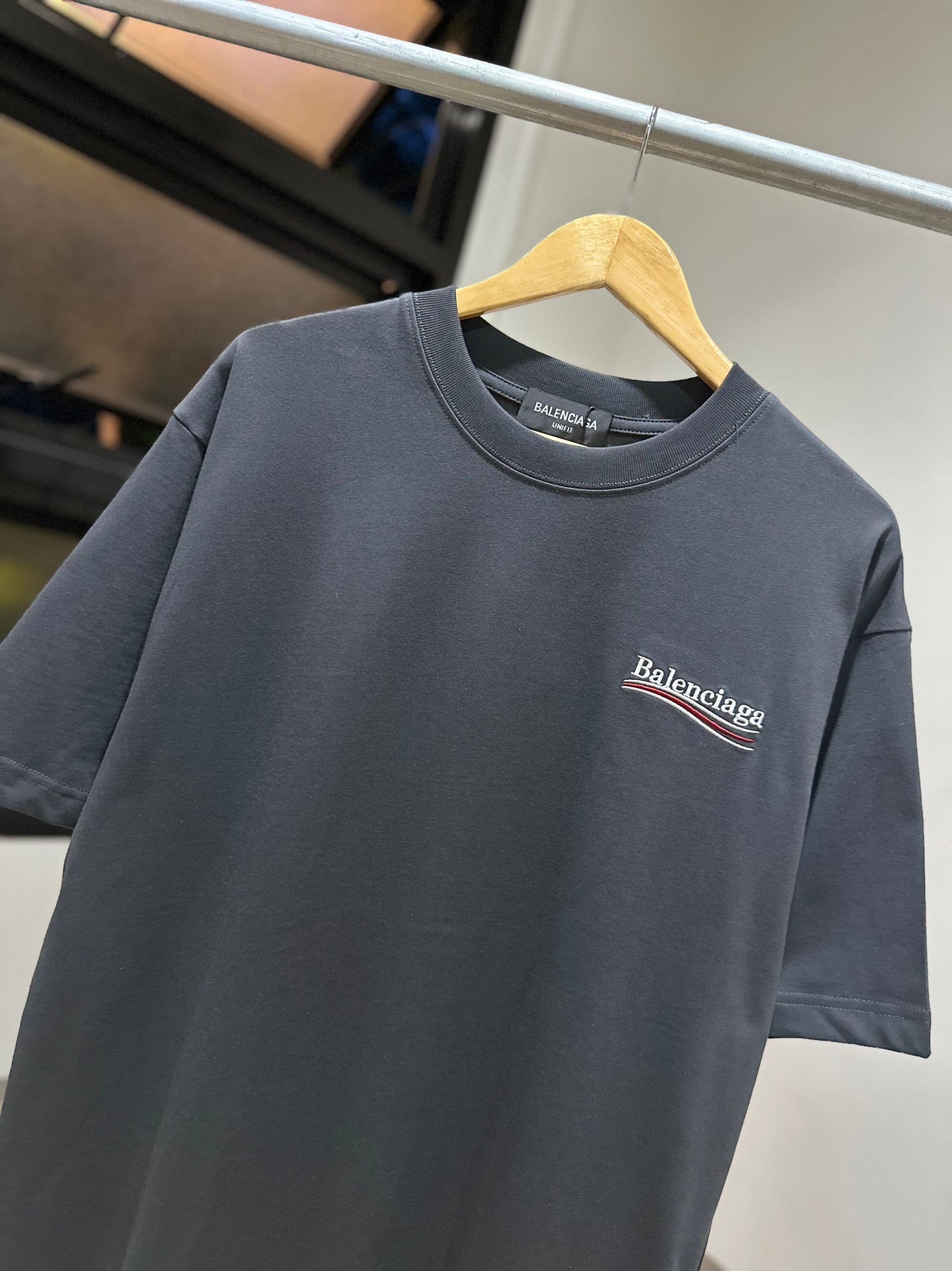 Balenciaga Political Campaign T-Shirt (Gray)