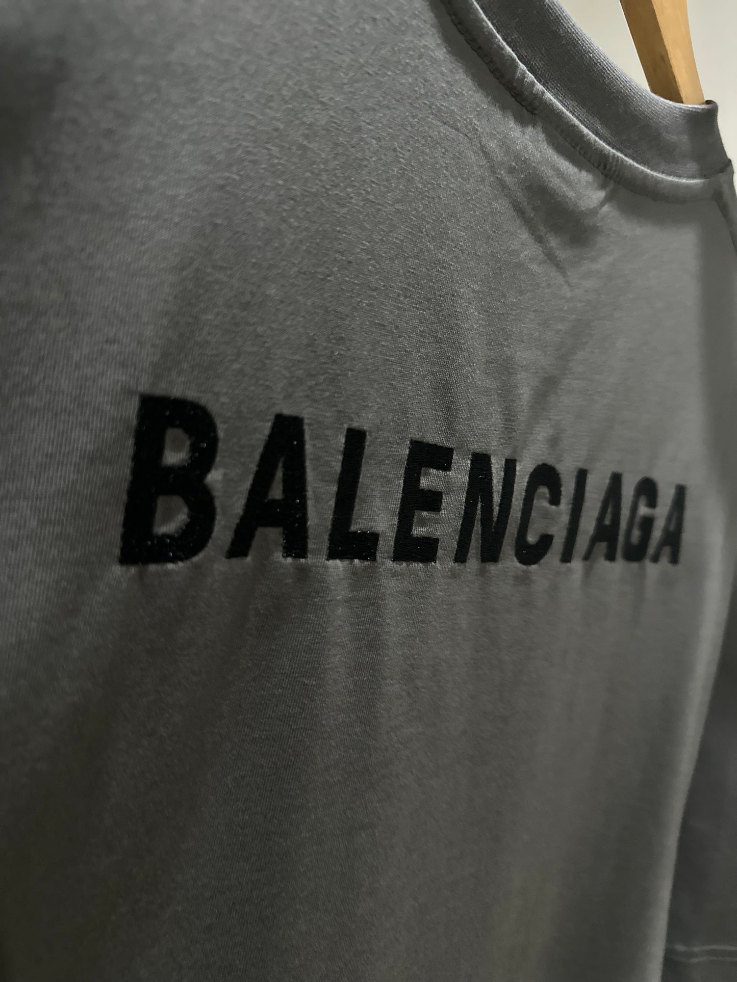 Balenciaga Back T-Shirt (Gray)