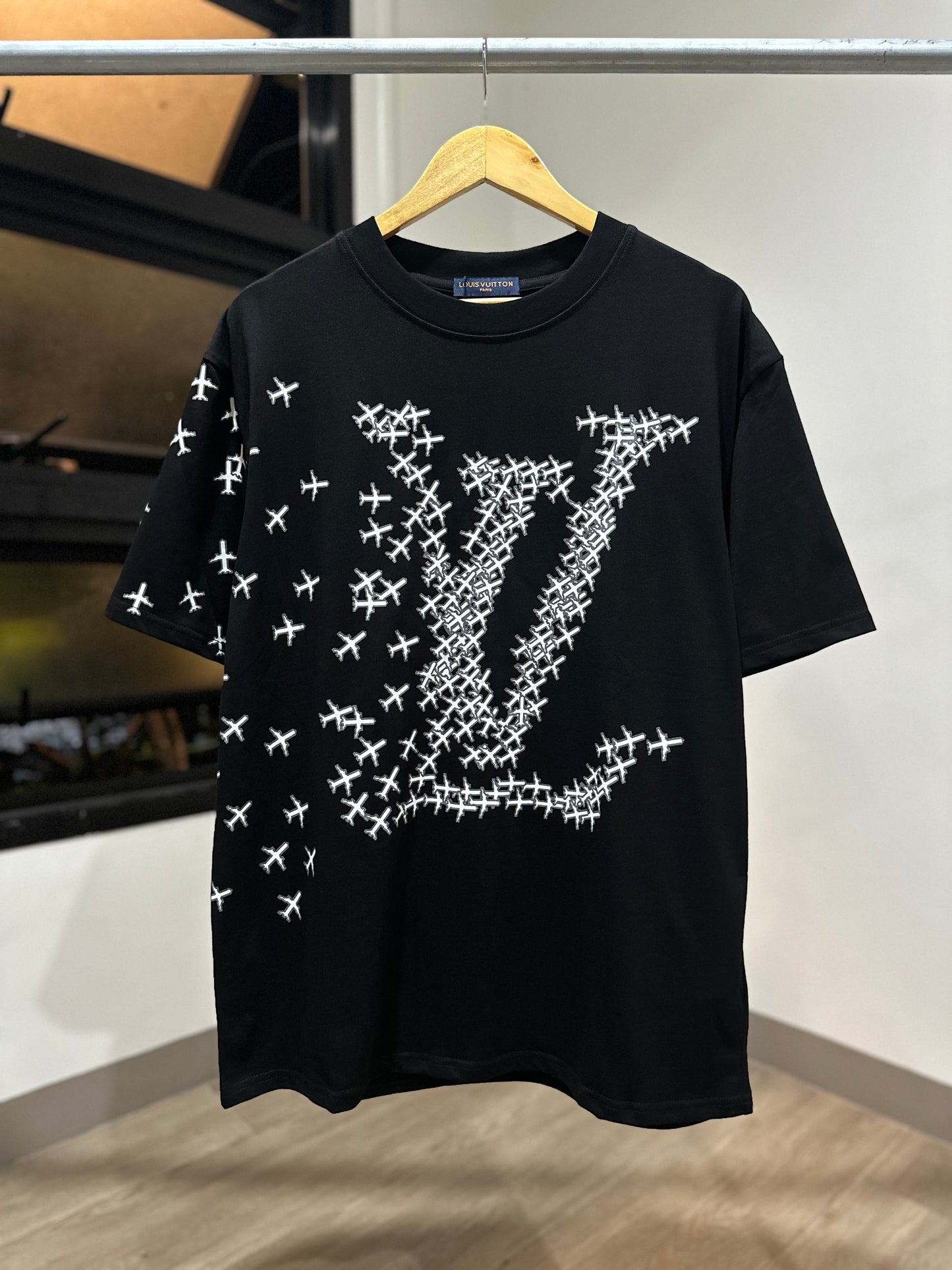 Louis Vuitton Planes T-Shirt (Black)