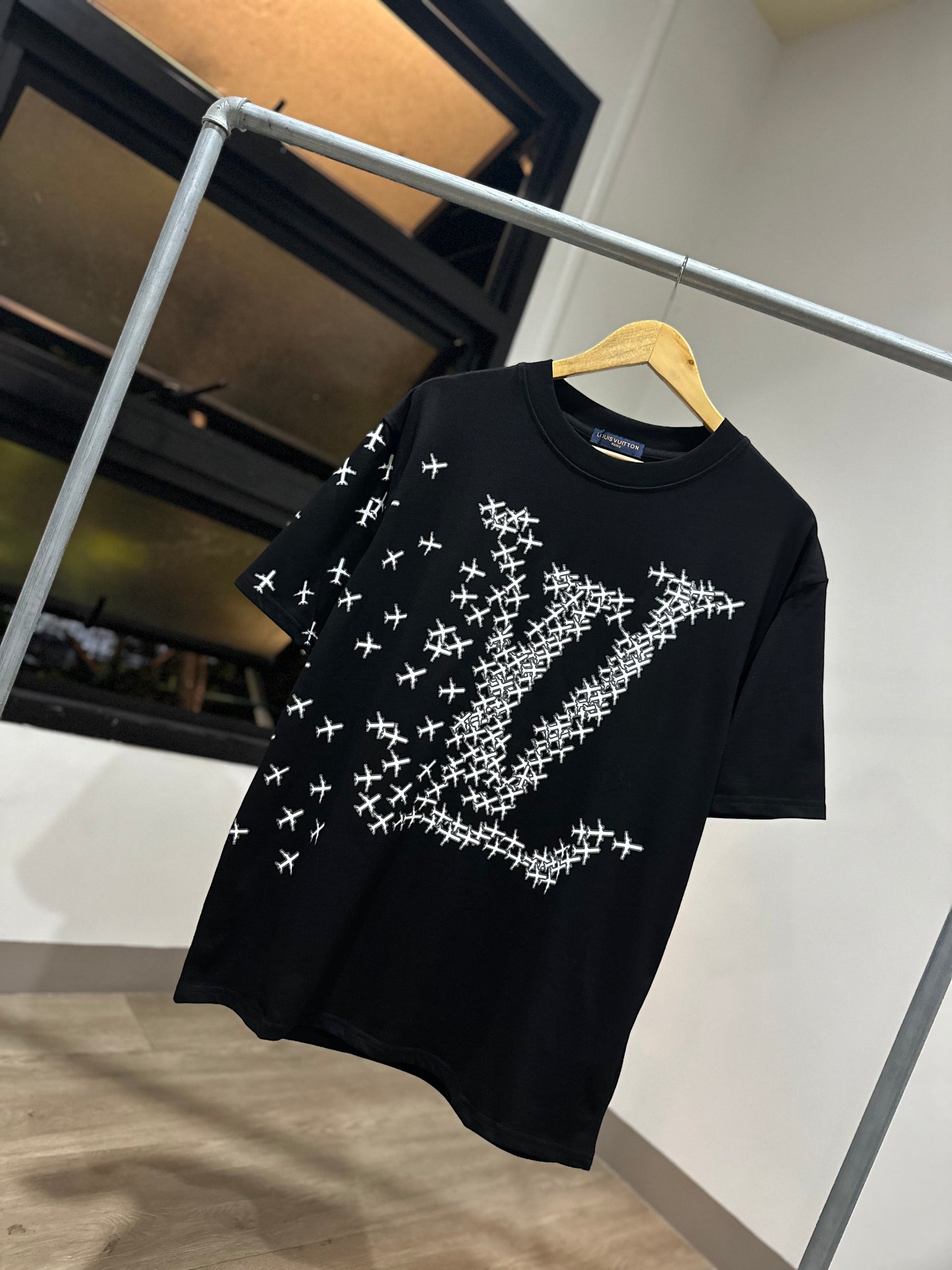 Louis Vuitton Planes T-Shirt (Black)