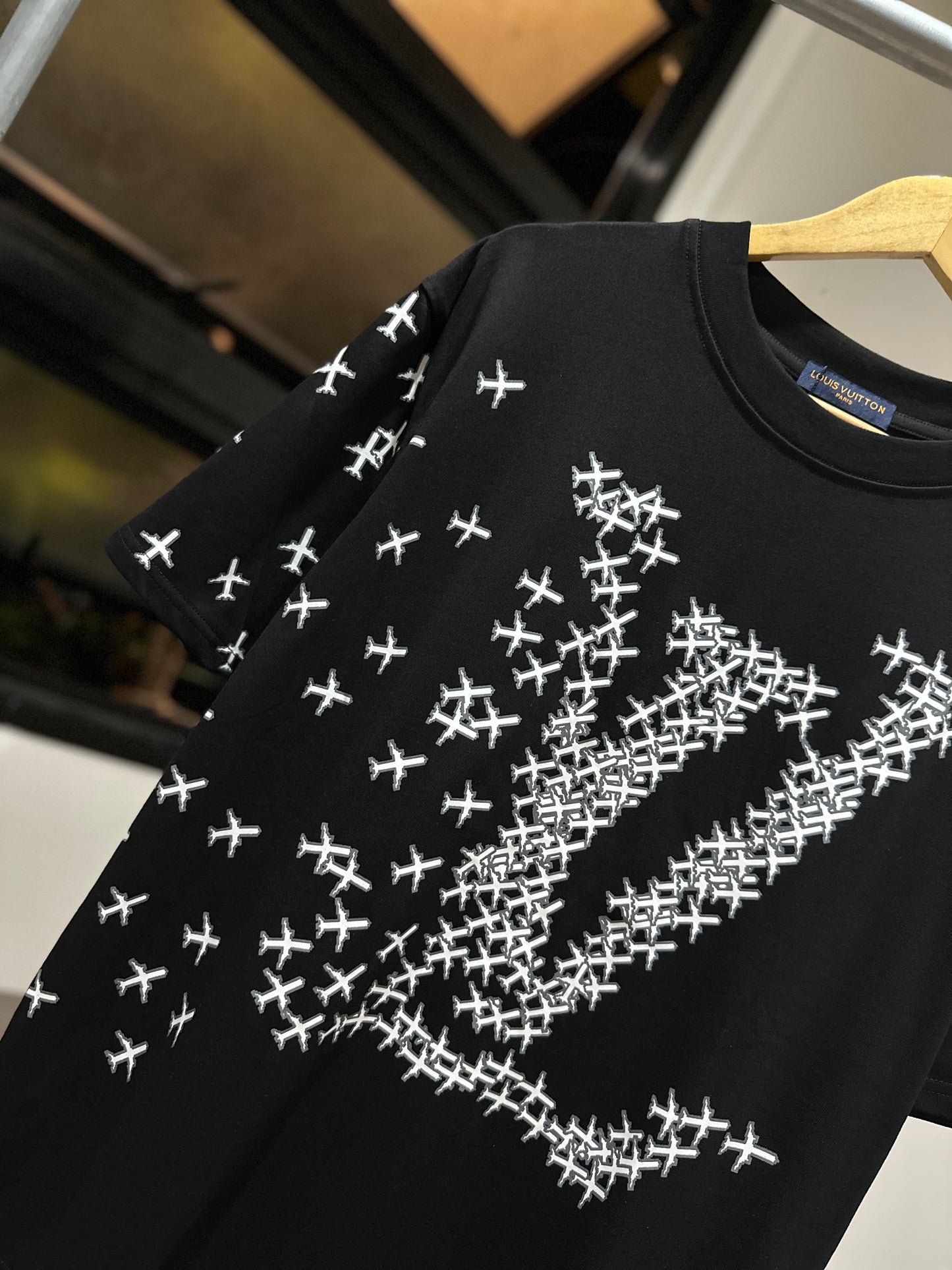 Louis Vuitton Planes T-Shirt (Black)