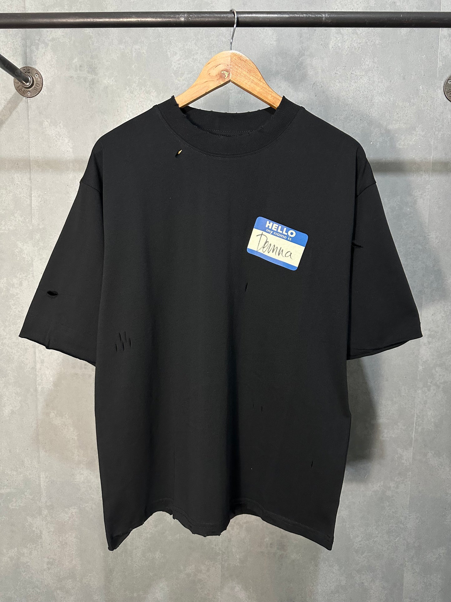 Balenciaga Distressed T-Shirt (My Name is Demna)