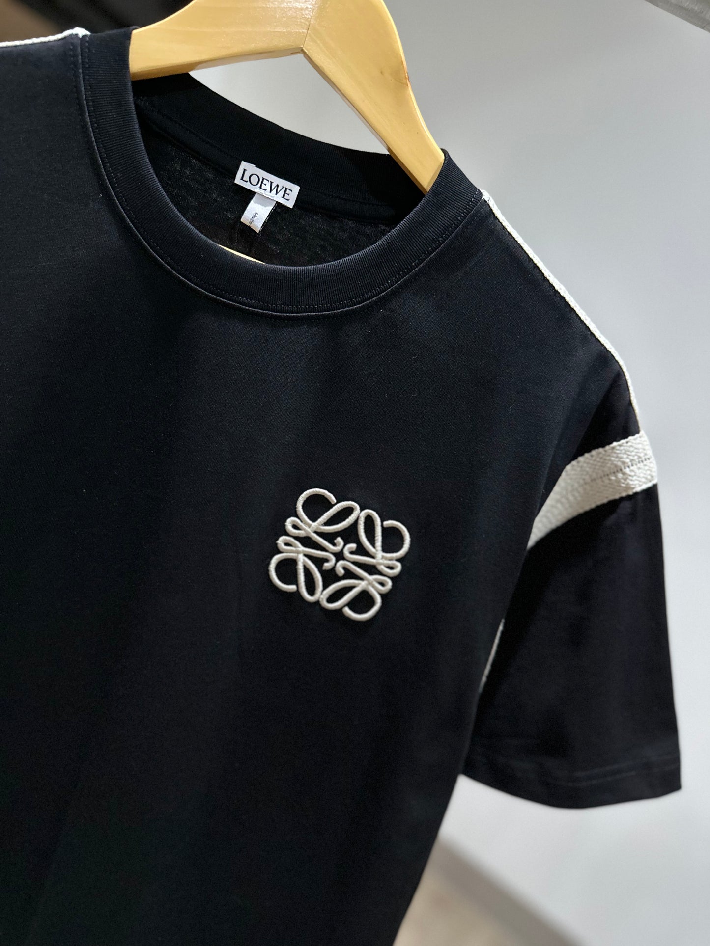 Loewe Anagram Jersey T-Shirt (Black)