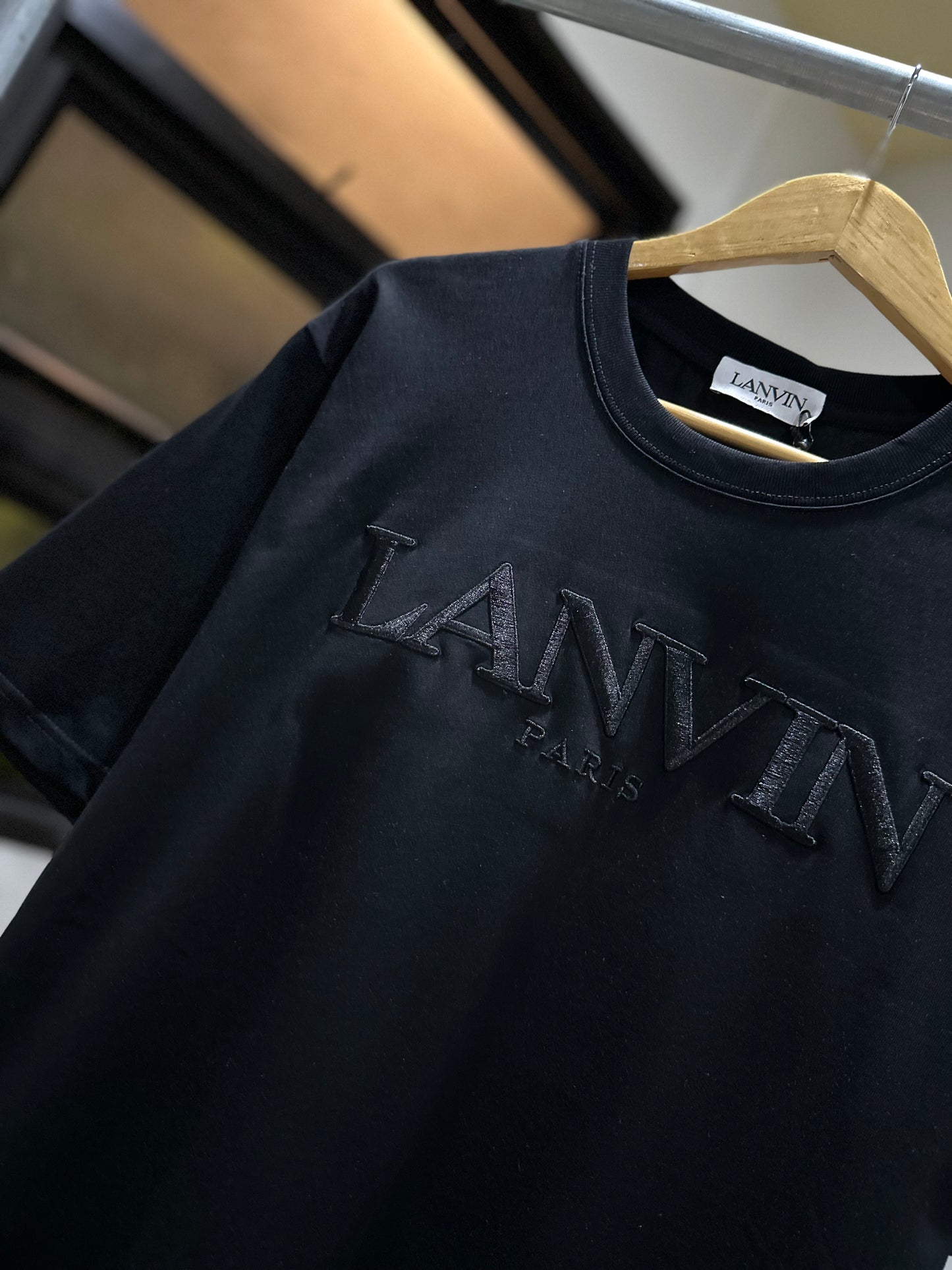 Lanvin Paris T-Shirt (Black)