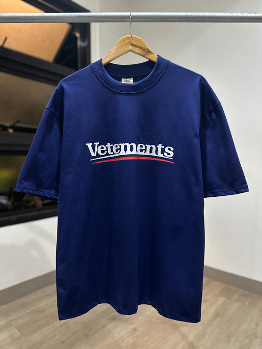 Vetements Oversized T-Shirt (Blue)