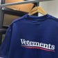 Vetements Oversized T-Shirt (Blue)