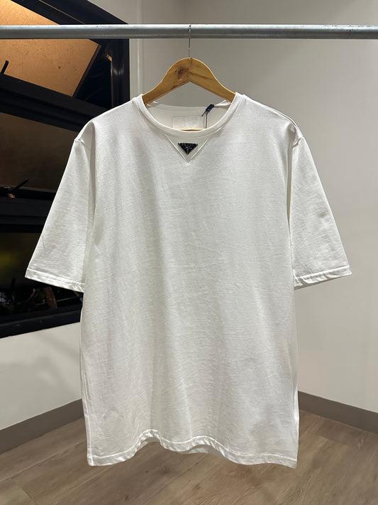 Prada Cotton T-Shirt (White)