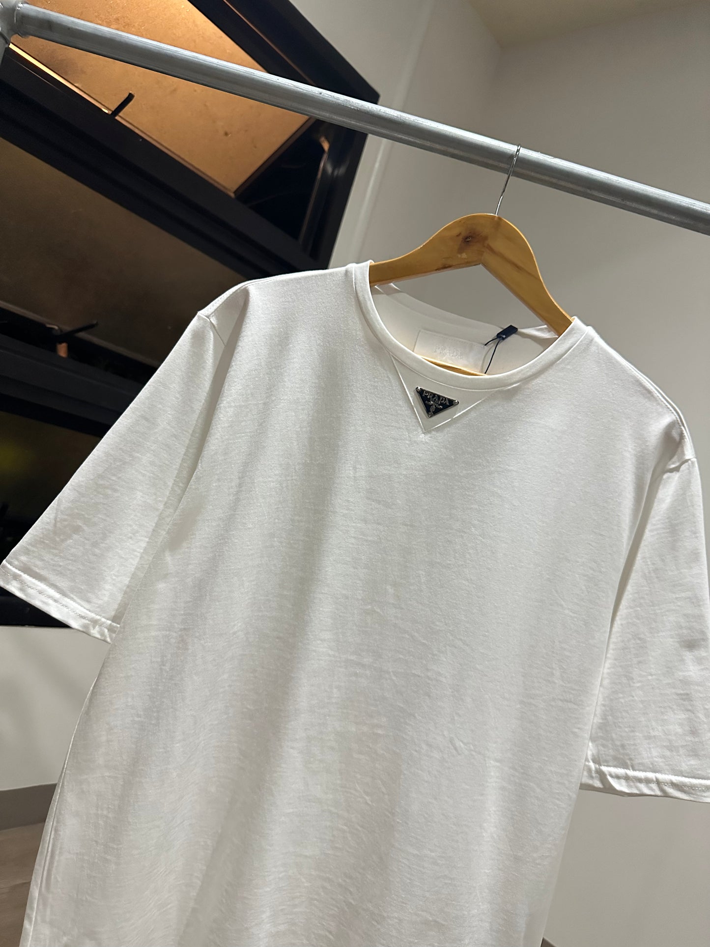 Prada Cotton T-Shirt (White)