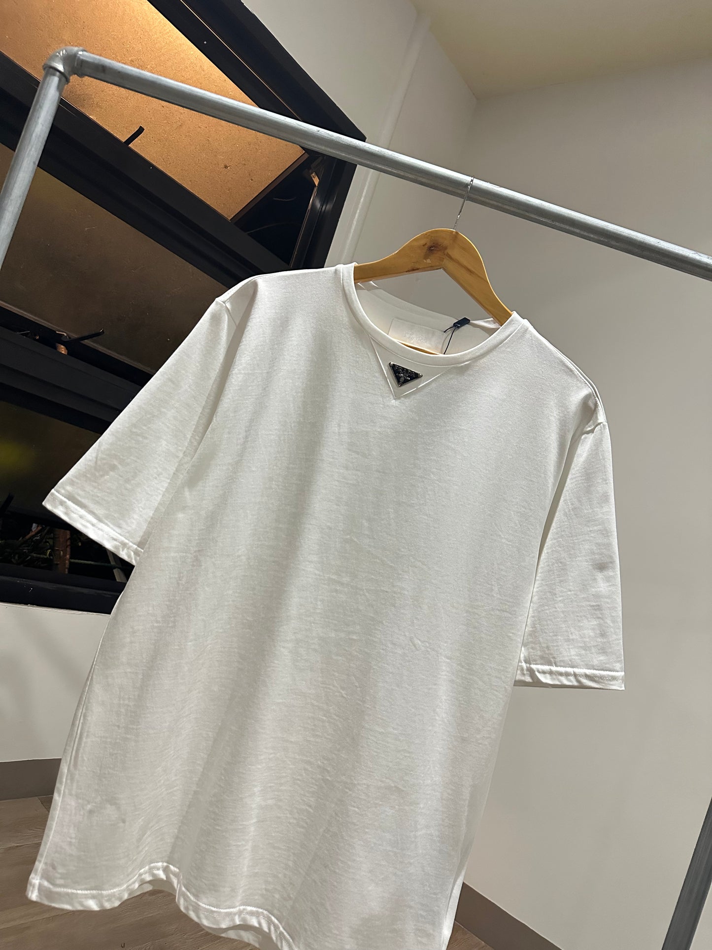 Prada Cotton T-Shirt (White)