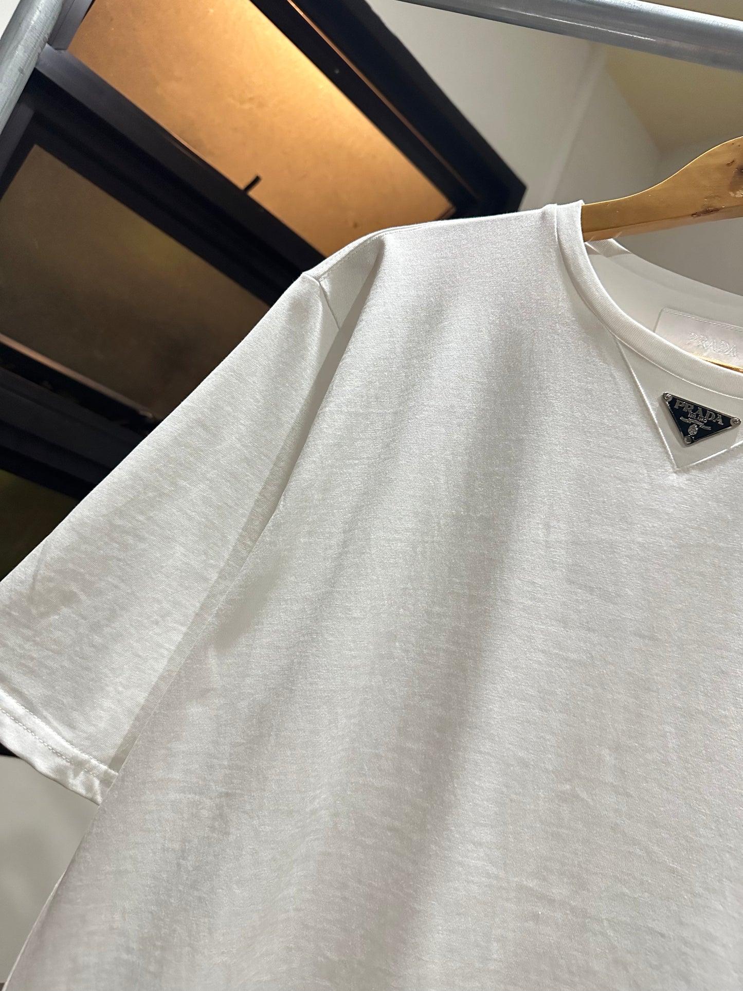 Prada Cotton T-Shirt (White)