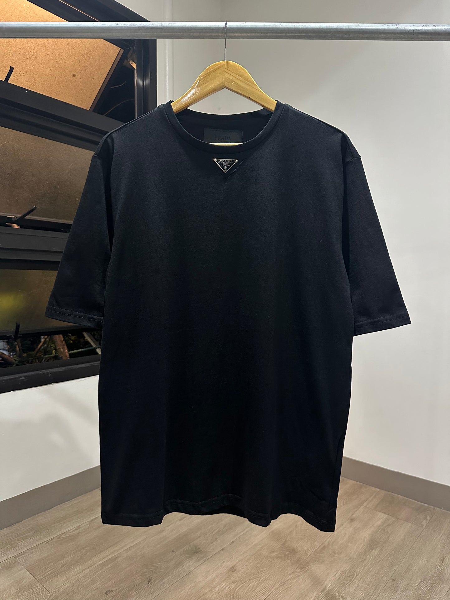 Prada Cotton T-Shirt (Black)