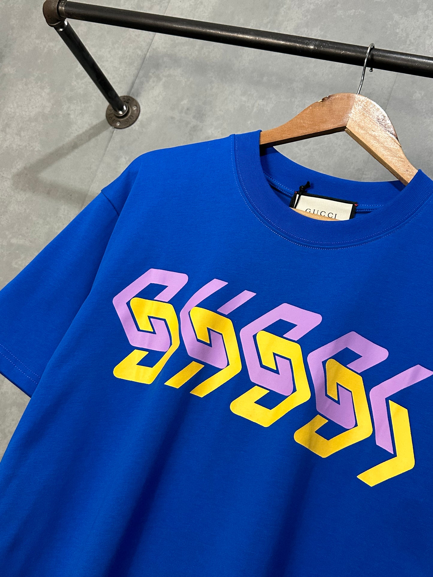 Gucci Mirror T-Shirt (Blue)