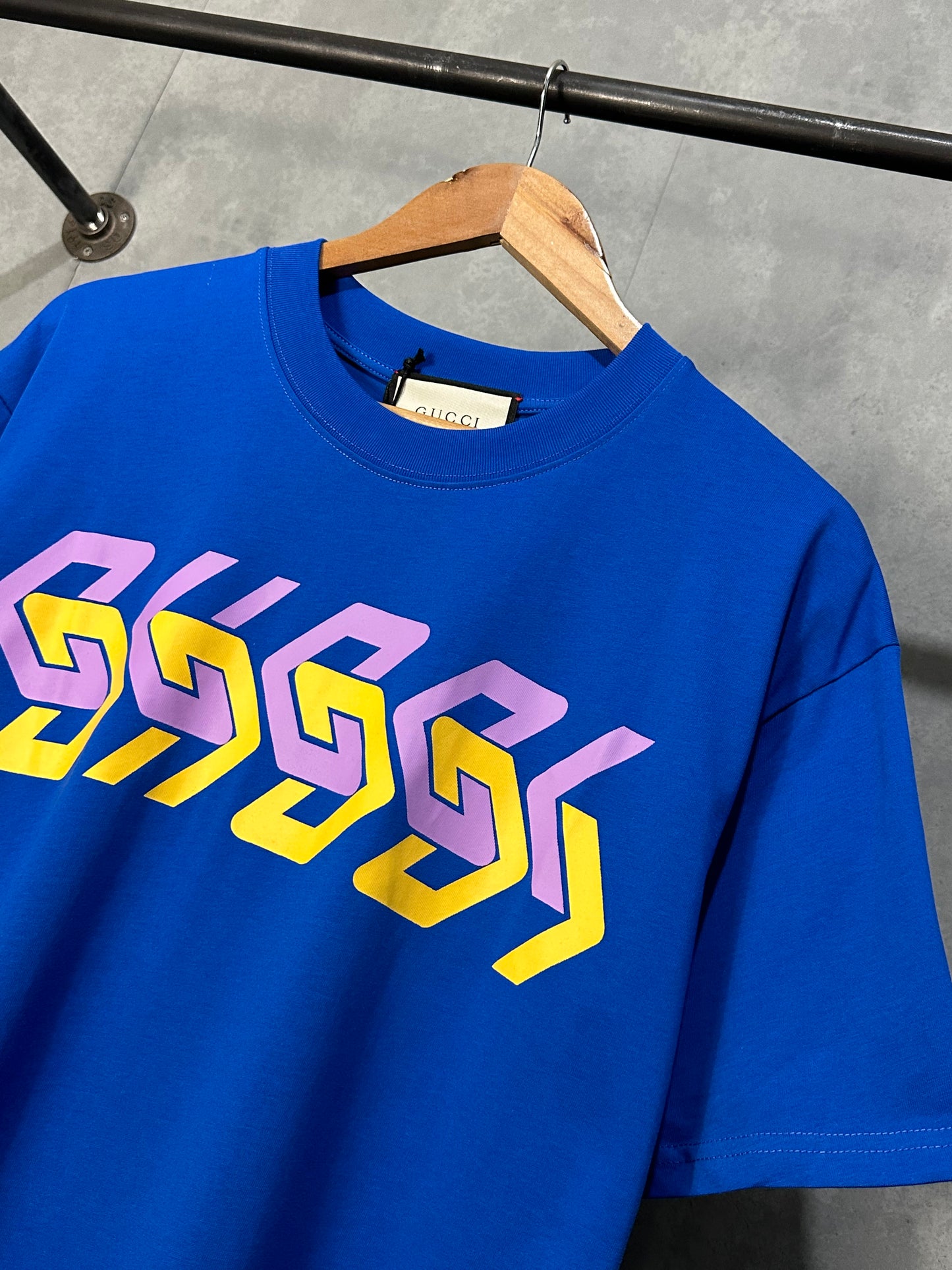 Gucci Mirror T-Shirt (Blue)