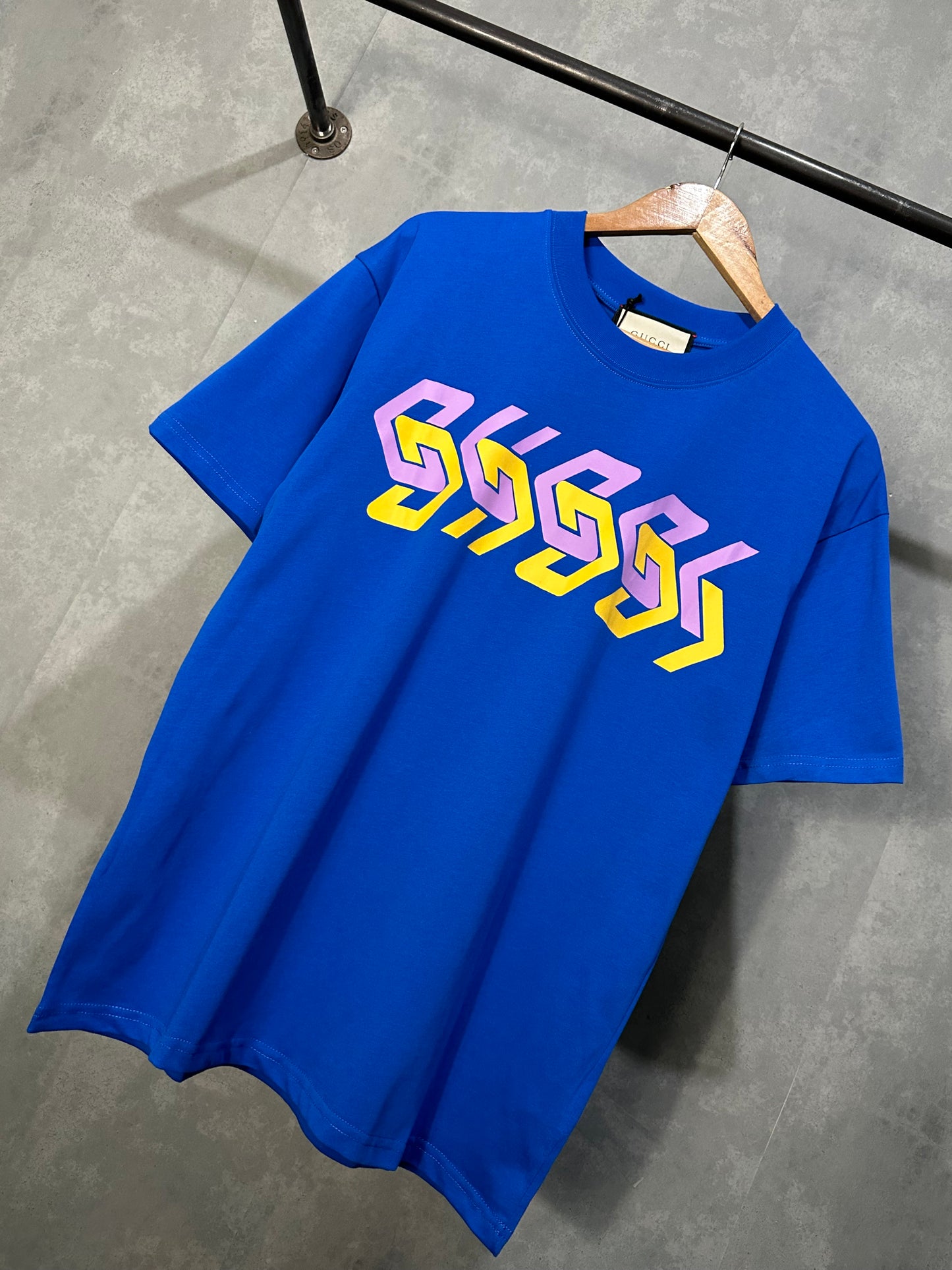 Gucci Mirror T-Shirt (Blue)