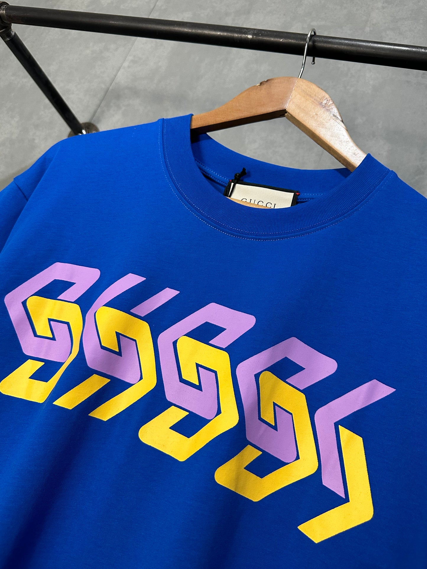 Gucci Mirror T-Shirt (Blue)