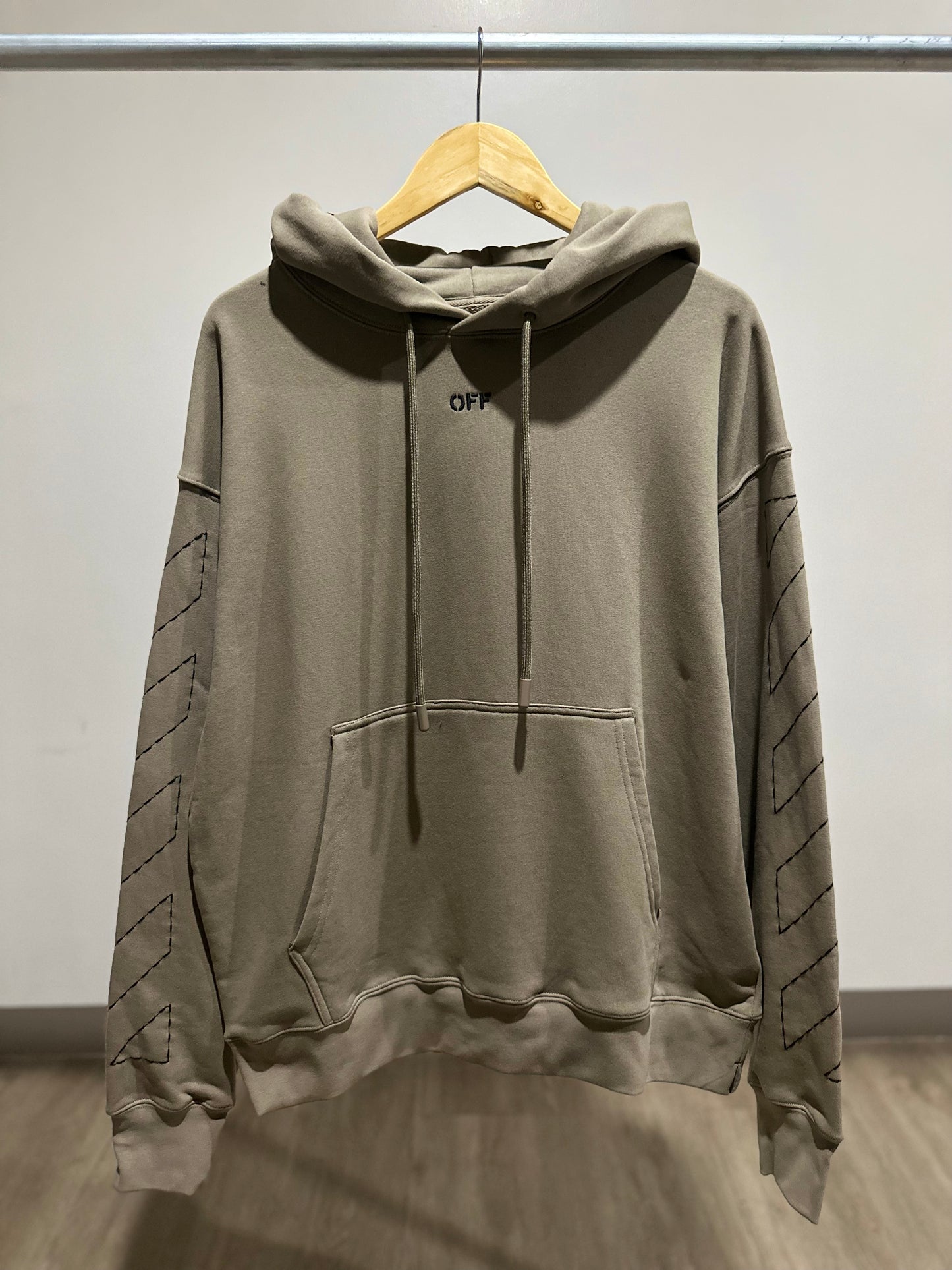 Off-White Stitched Arrow Hoodie