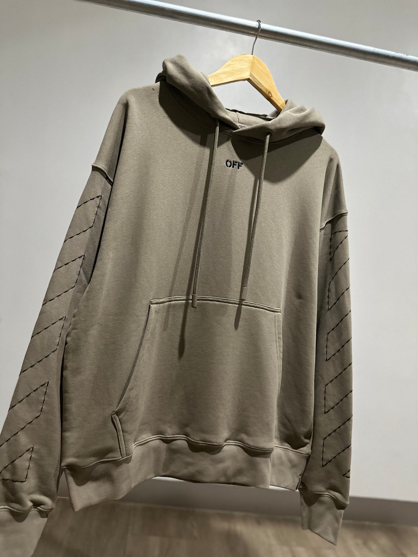 Off-White Stitched Arrow Hoodie