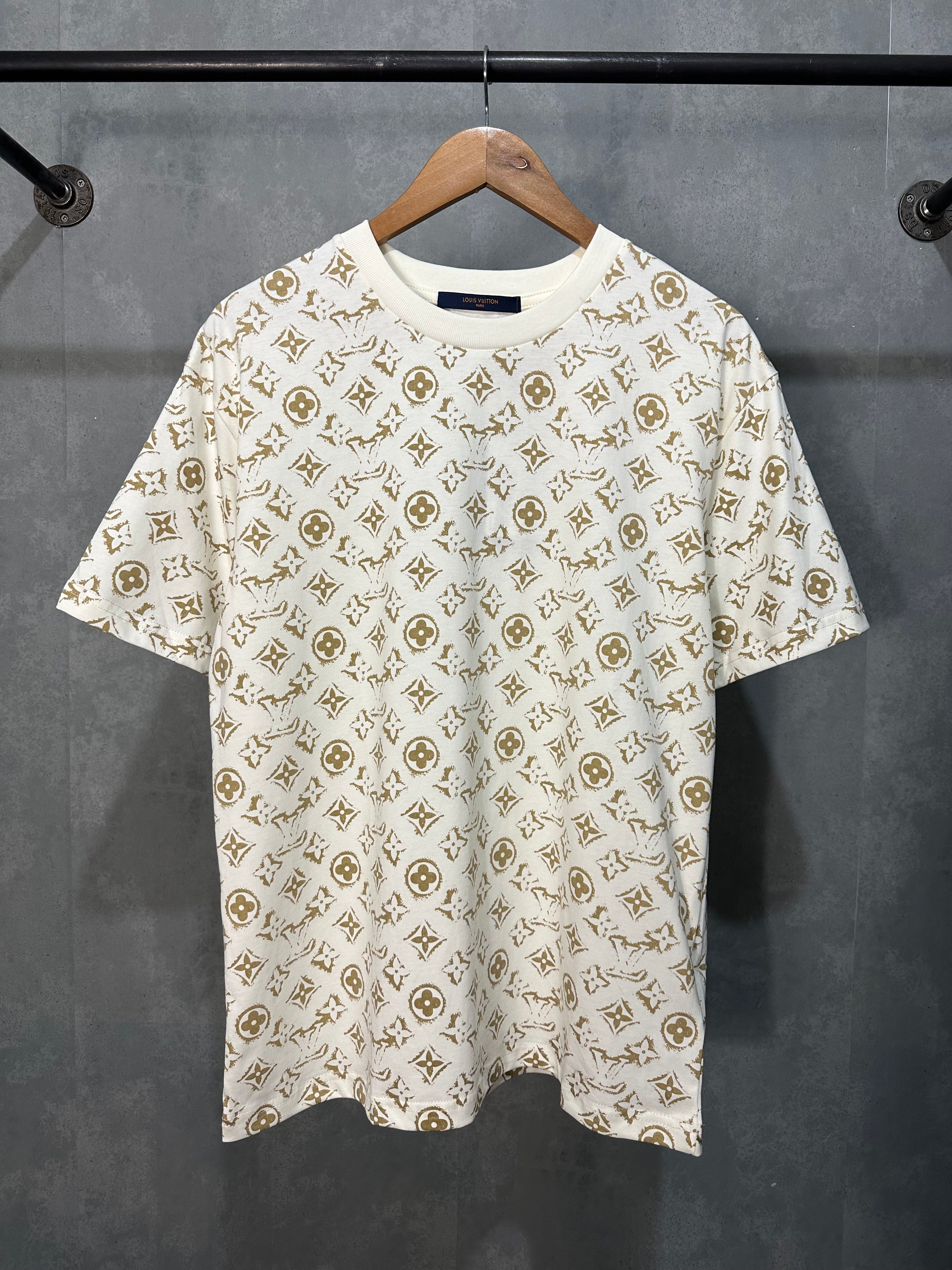 Louis Vuitton Mono T-Shirt (Cream/Apricot) – Dad from MNL