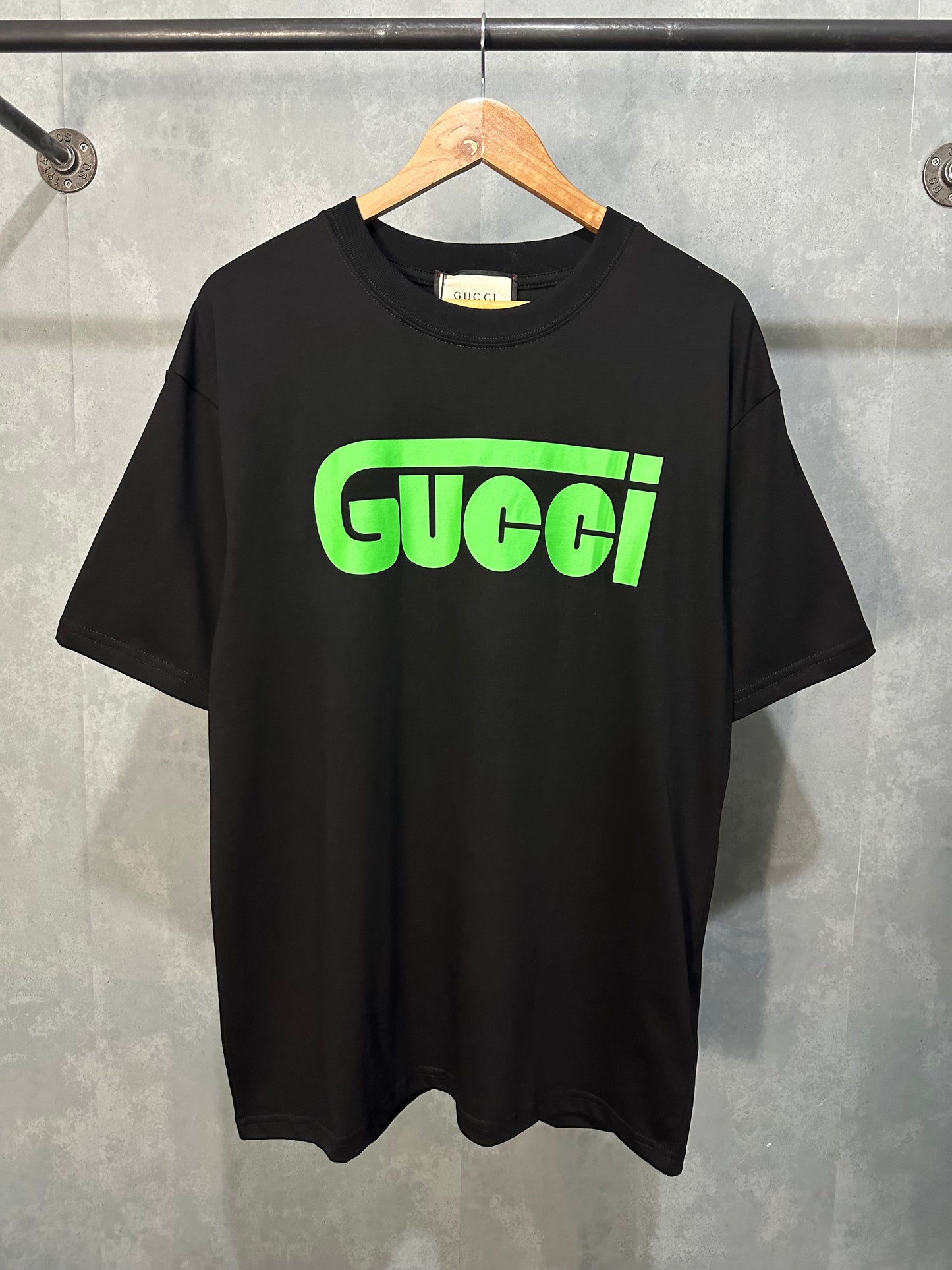 Gucci Oversized T-Shirt (Black/Green)