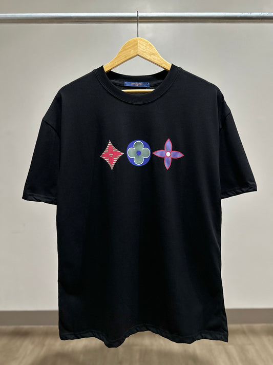 Louis Vuitton Multicolor Mono T-Shirt (Black)