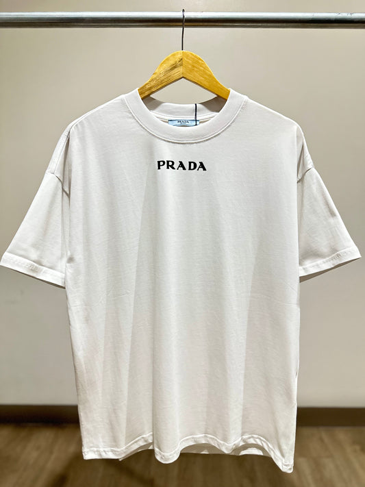 Prada Cotton T-Shirt (White)