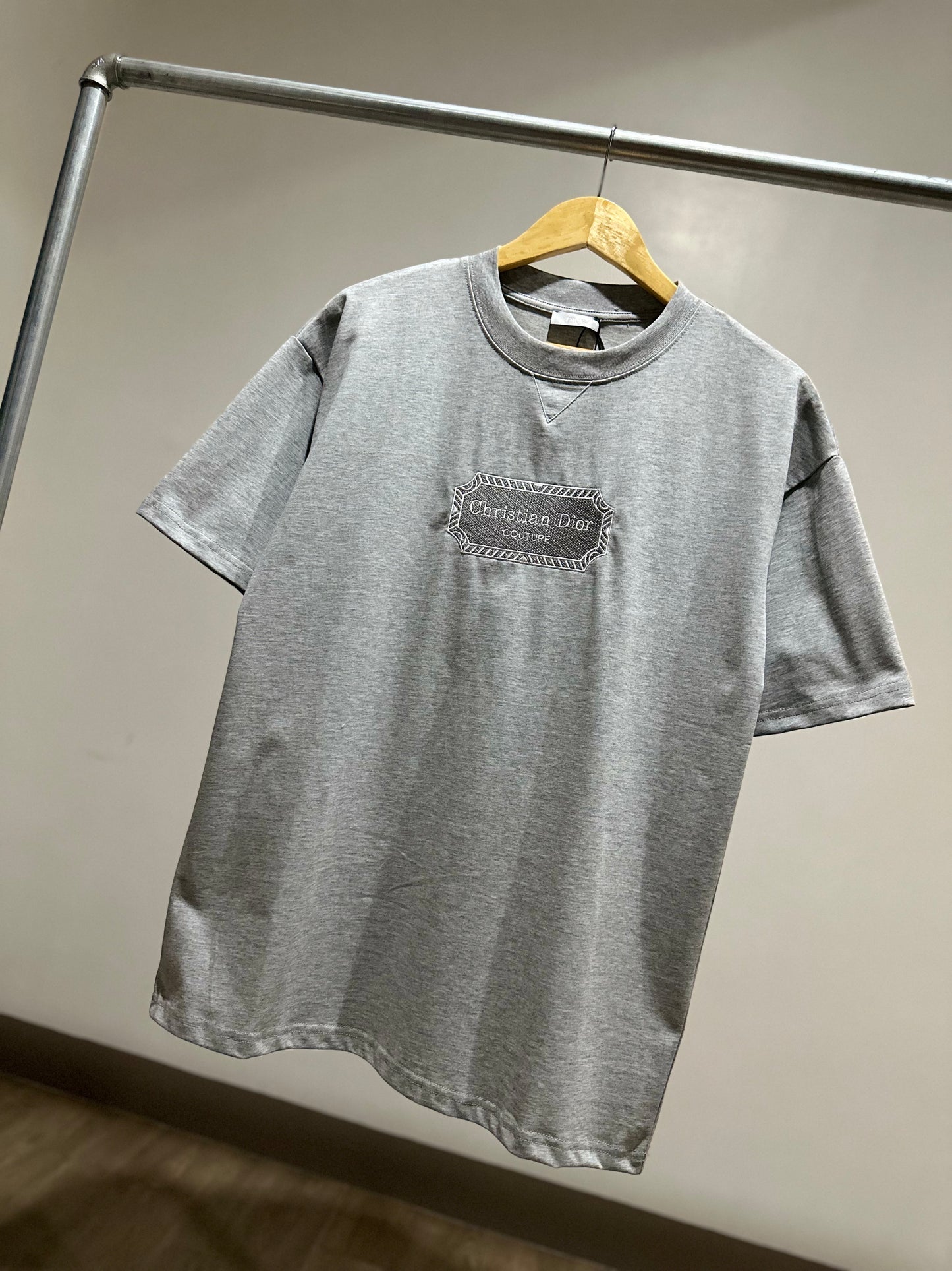 Christian Dior Couture Relaxed-fit T-Shirt (Organic Gray)