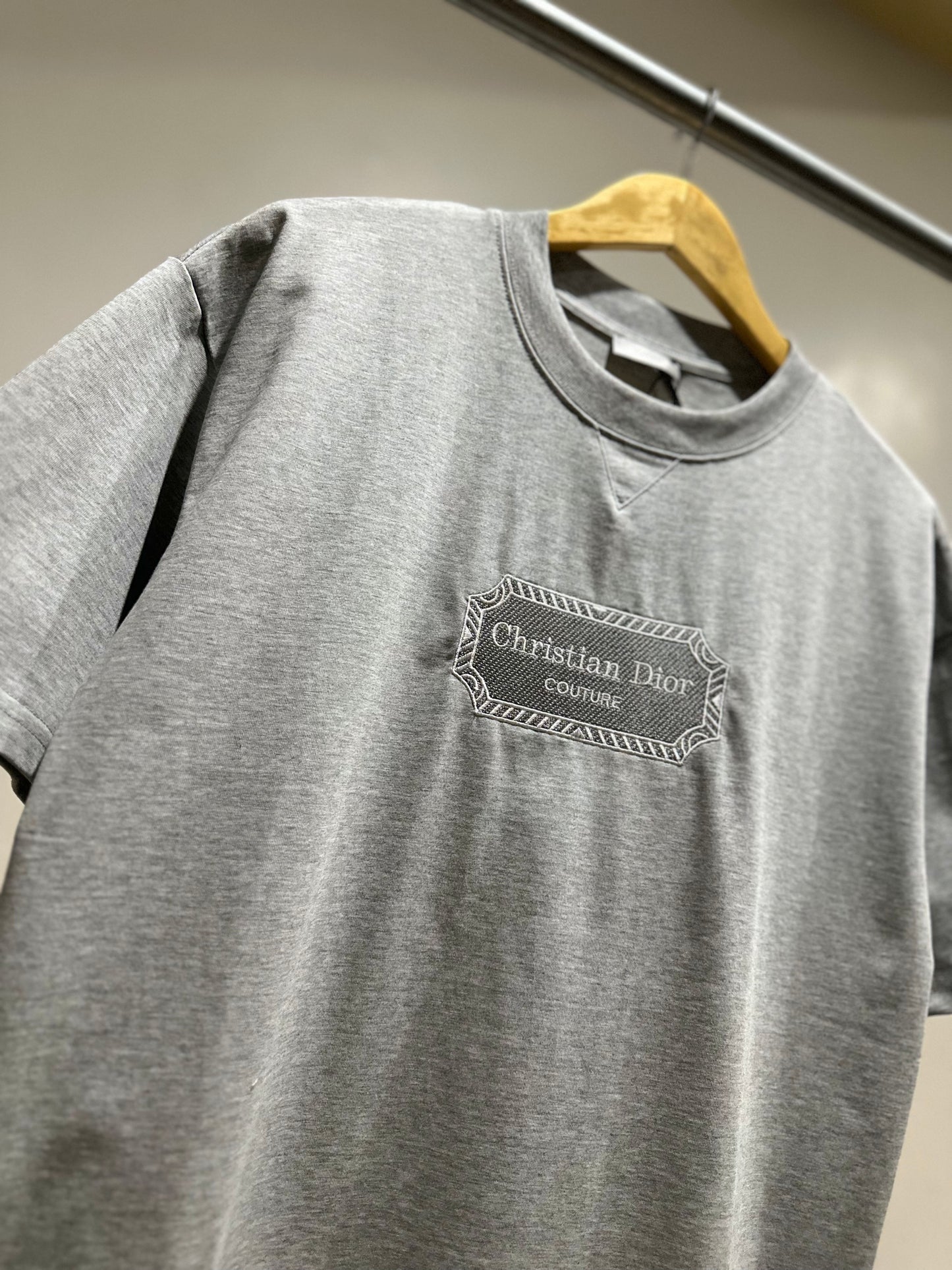 Christian Dior Couture Relaxed-fit T-Shirt (Organic Gray)