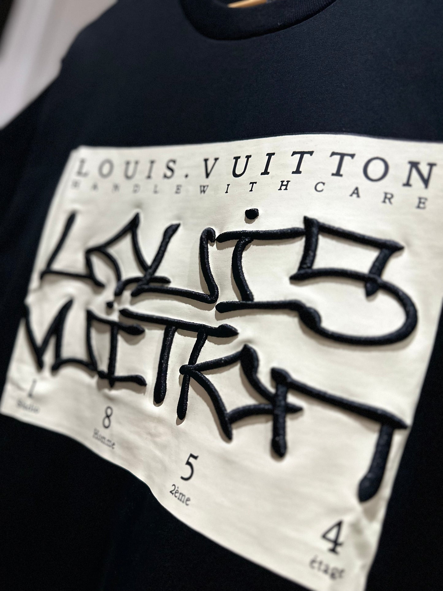Louis Vuitton Signature T-Shirt (Black)