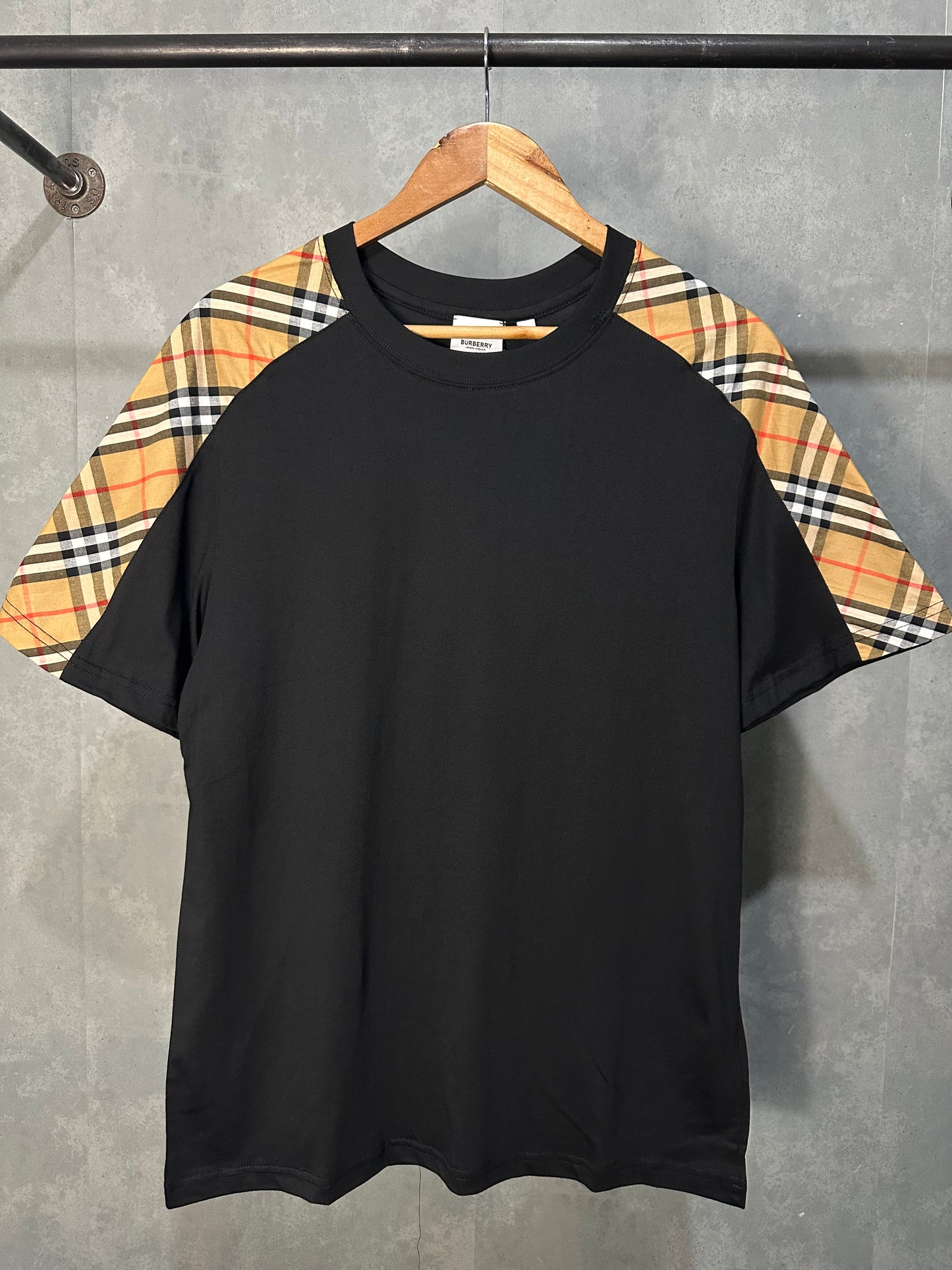 Burberry Vintage Check Sleeve T-Shirt